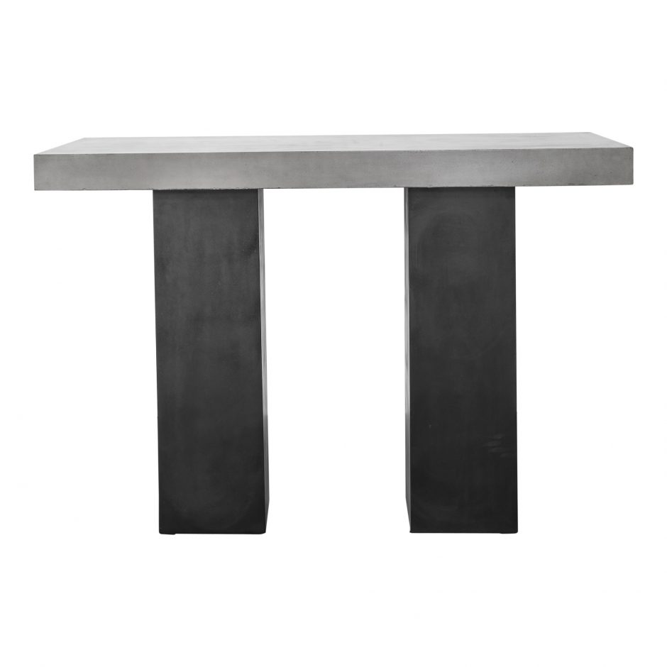 Lithic Outdoor Bar Table Grey