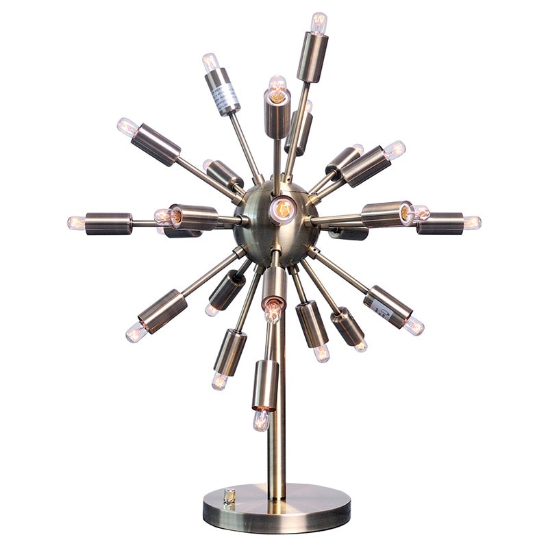 Sputnik Table Light Antique Brass