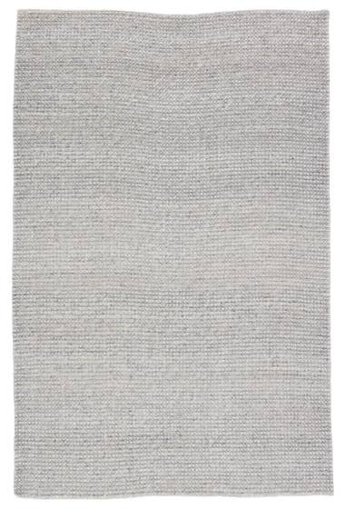 Rebecca plain light grey rug