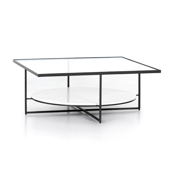 Gia glass coffee table