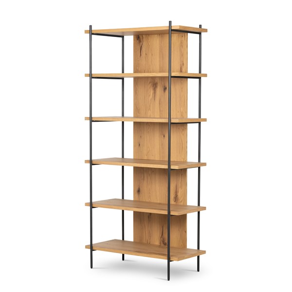 Eaton Bookshelf – Light Oak Resin
