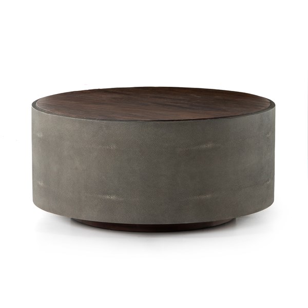 Crosby Round Coffee Table Grey