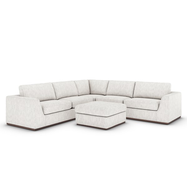 Colt 3-pc Sectional White