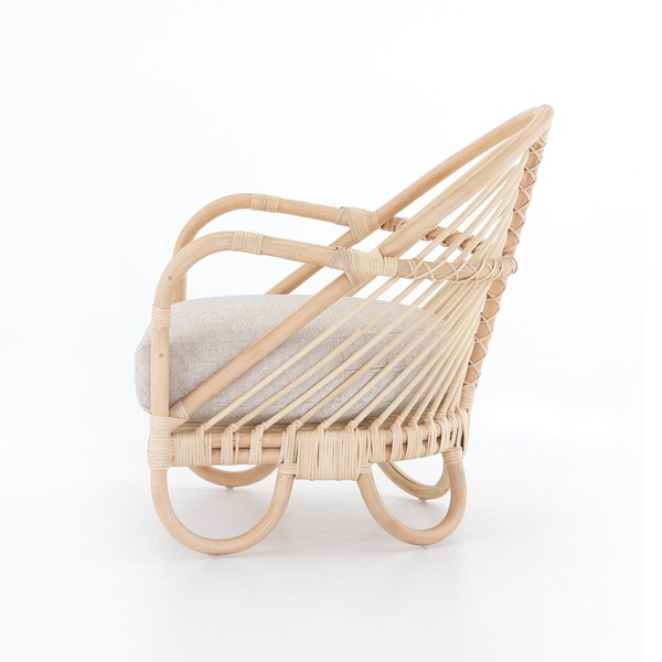 marina chair natural rattan