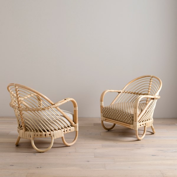 marina chair natural rattan