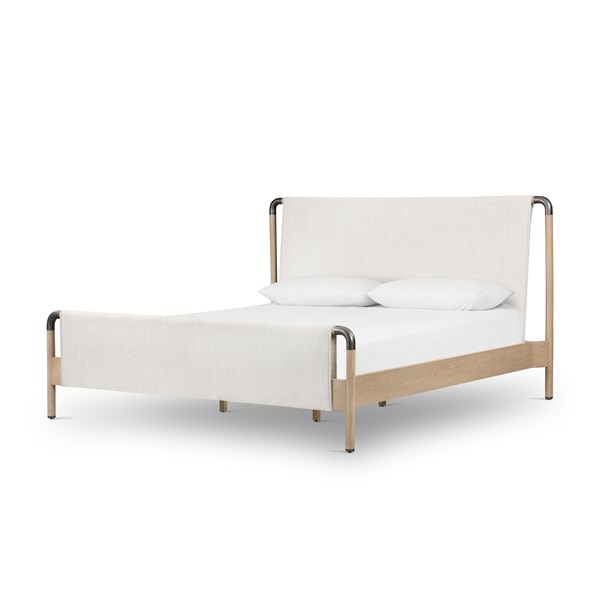 Harriet King Bed White