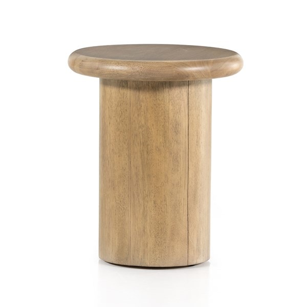 Zach End Table – Burnished Parawood