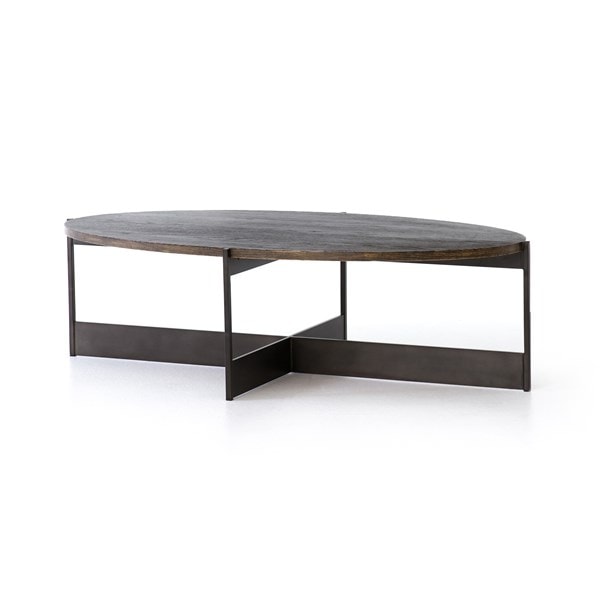 Shannon Oval Coffee Table Black
