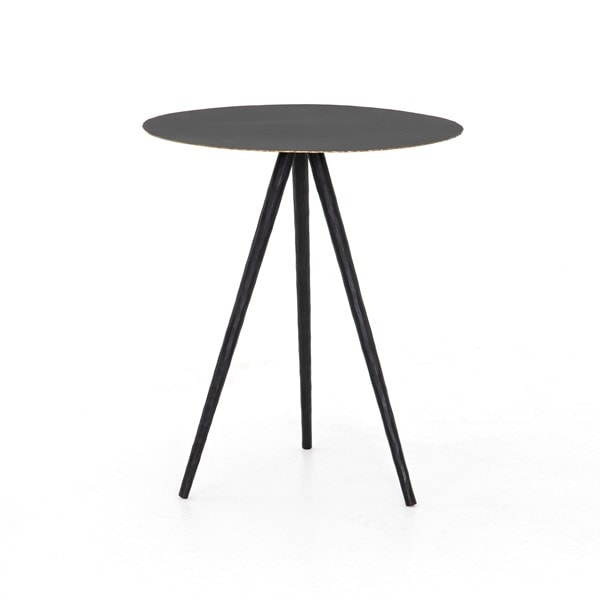 Trula End Table – Rubbed Black
