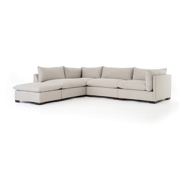 Westwood 4-pc Sectional Light Grey