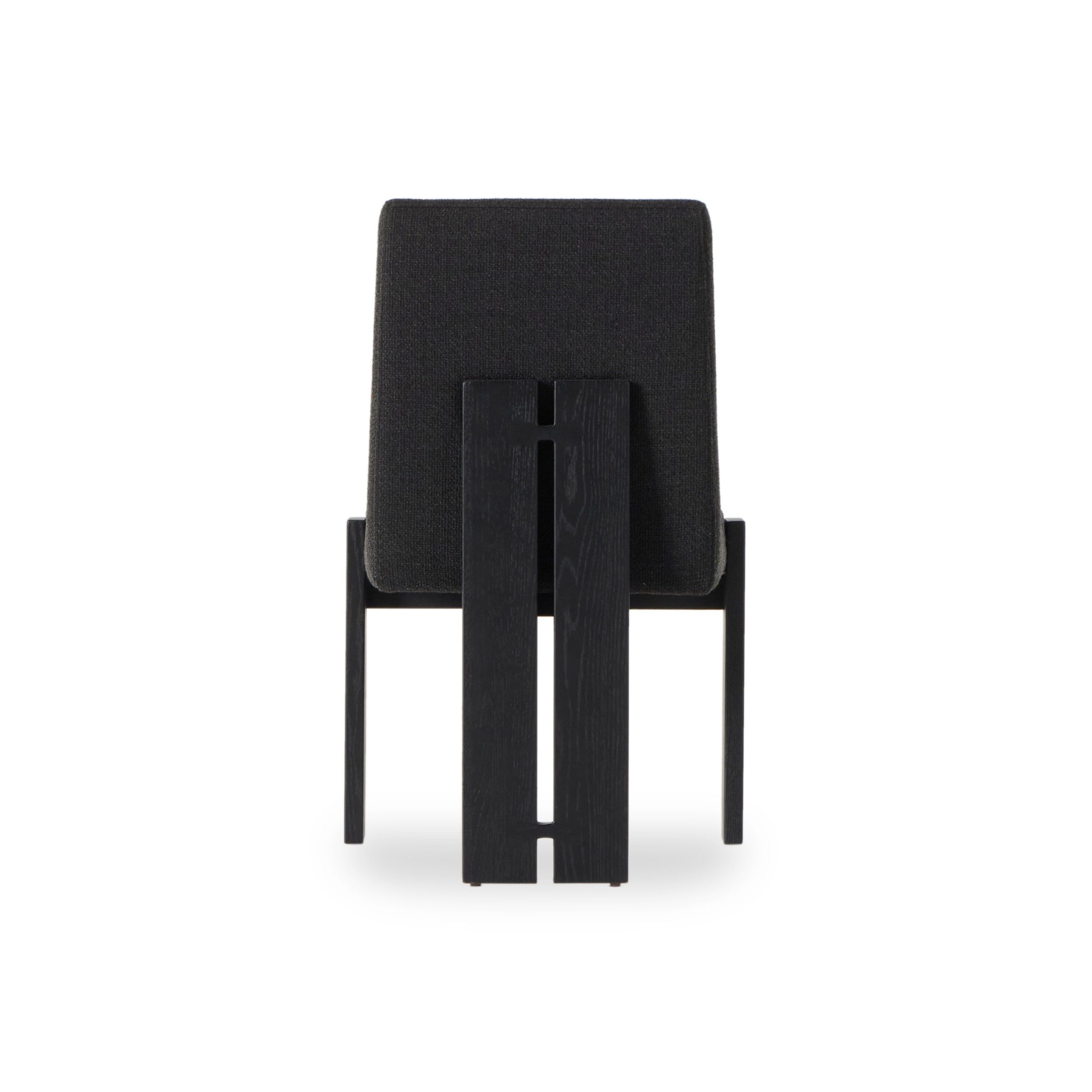 Black dining chair