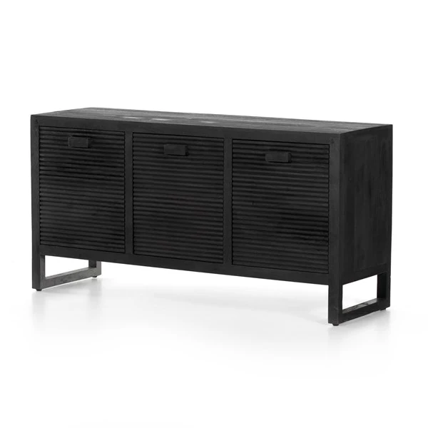 Lorne Media Console Black