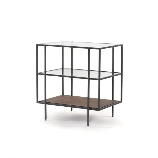 Byron Nightstand Glass